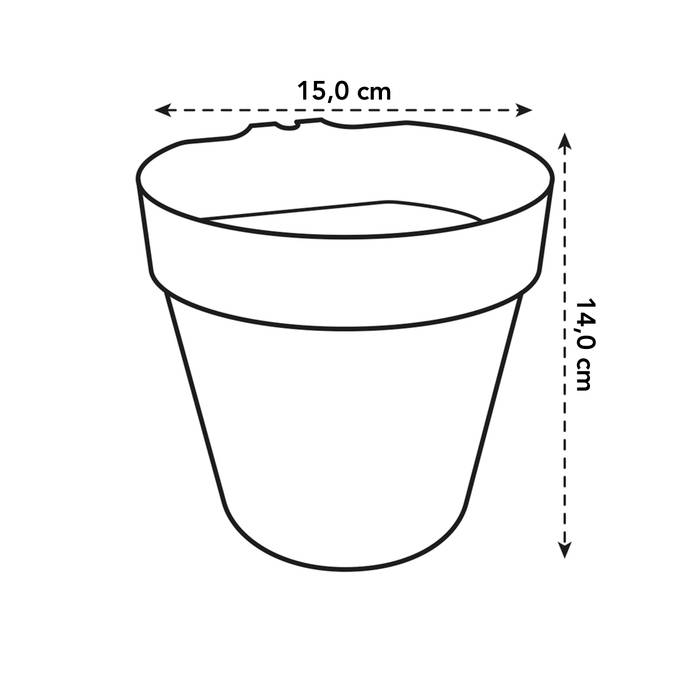 loft urban green wall single 15cm white